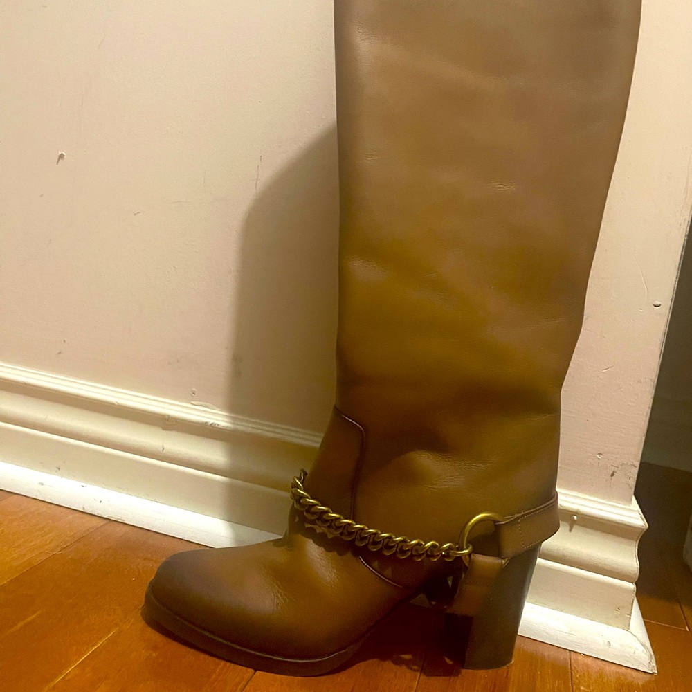 Micheal Kors runway boots